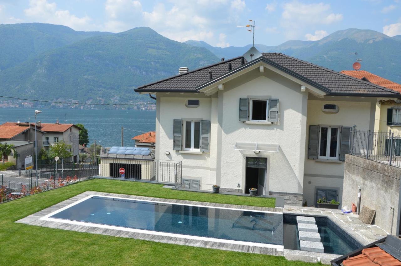 Lescen White Residence - Lake View Lezzeno Luaran gambar