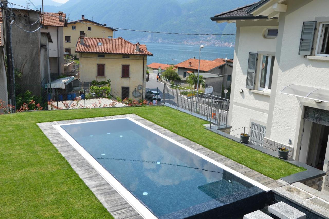 Lescen White Residence - Lake View Lezzeno Luaran gambar